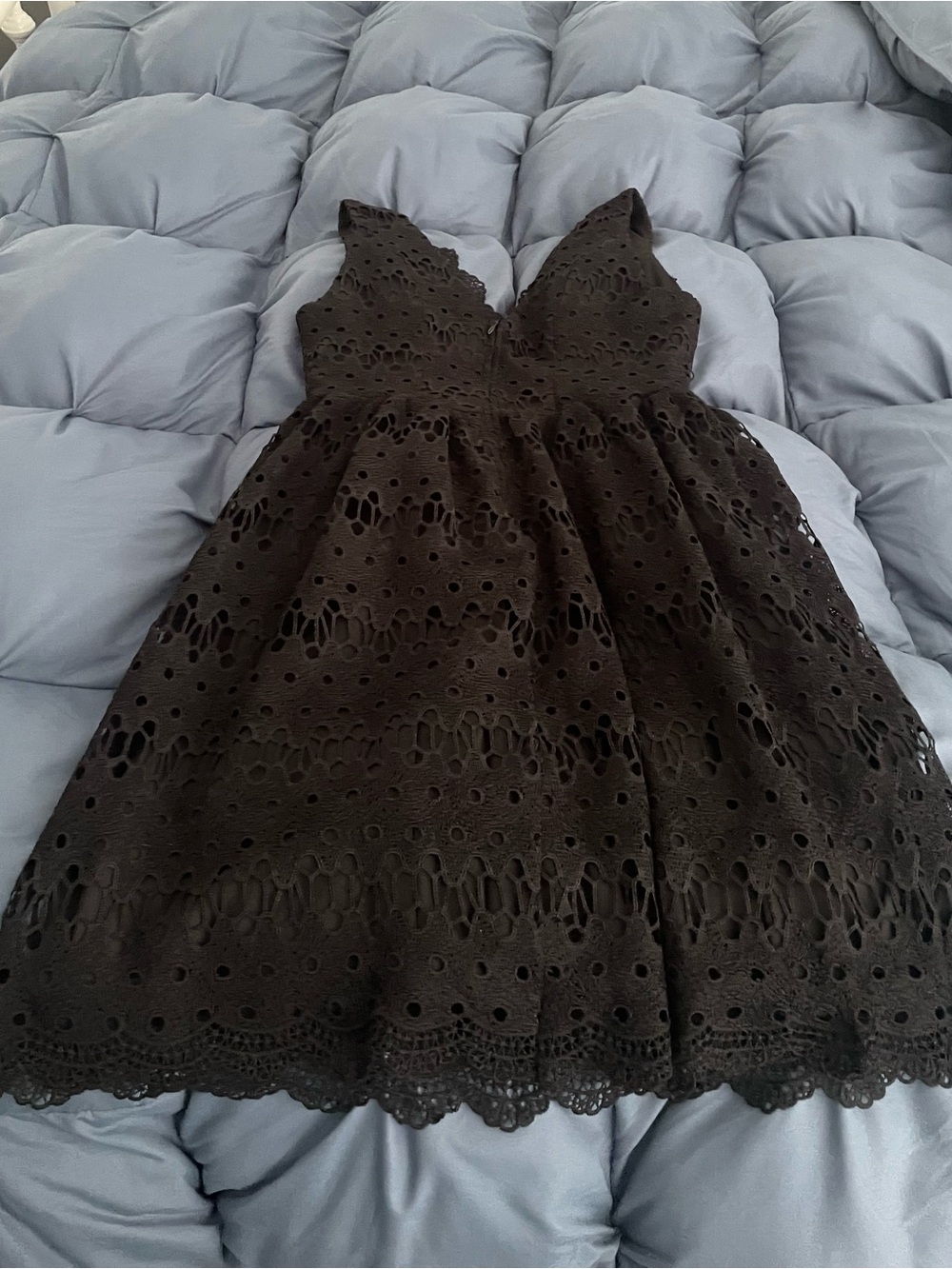 Liza Luxe, Small, Black, Lace , Short Dress, Sleeveless